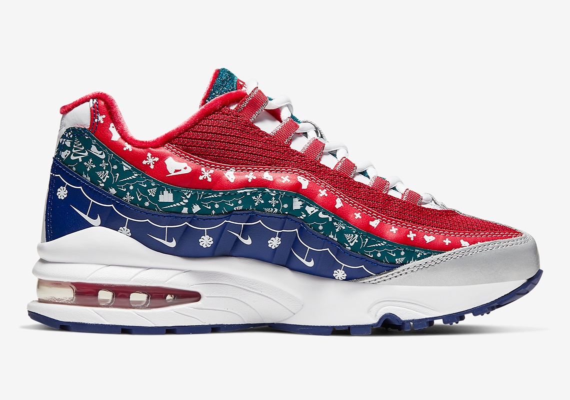 Nike Air Max 95 Receives Festive Christmas Spirit Makeover: Details