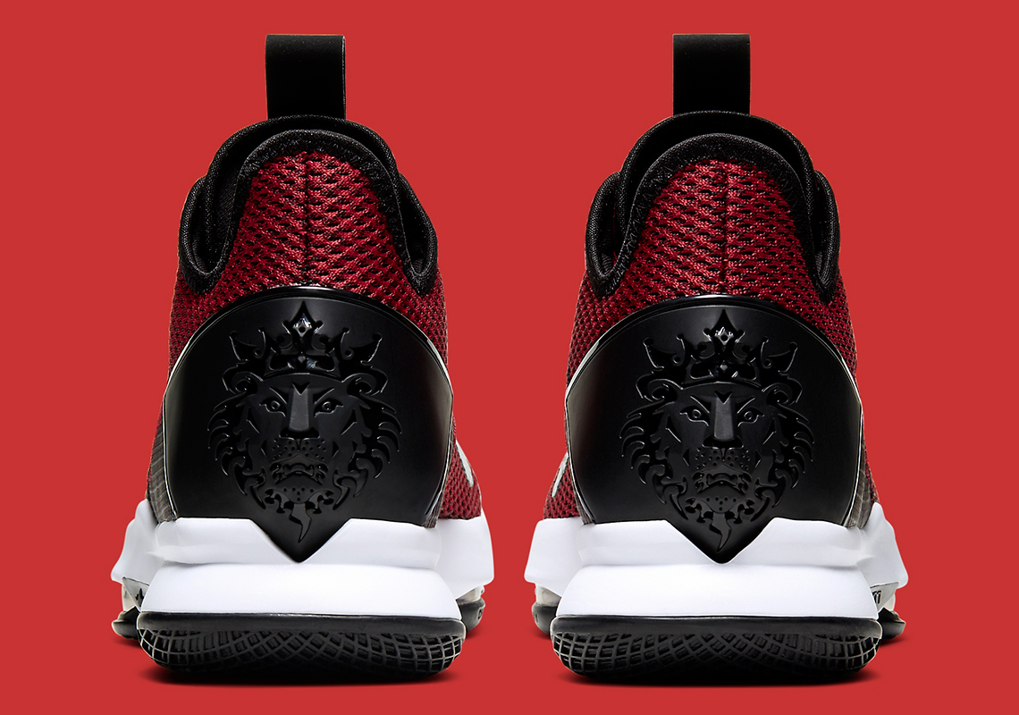 lebron witness 4 black and red