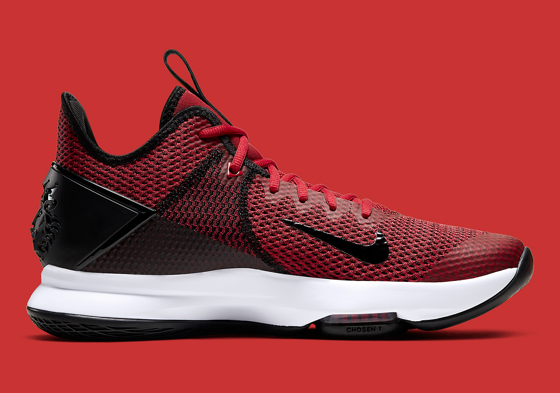 Nike LeBron Witness 4 Black Red BV7427-002 | SneakerNews.com