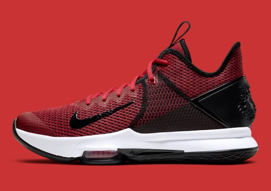 The Nike LeBron Witness 4 “Bred” Is Available