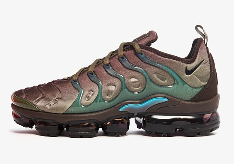 This Street-Ready Nike Vapormax Plus Gets A Colorway Fit For The Wilderness