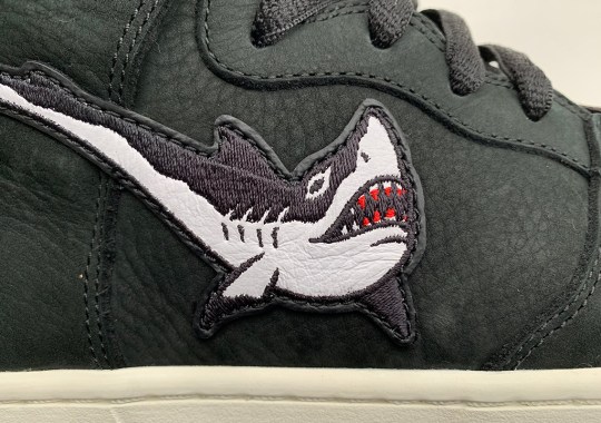 Oskar Rozenberg Swaps The Swoosh For A Shark In Upcoming Nike SB Dunk High