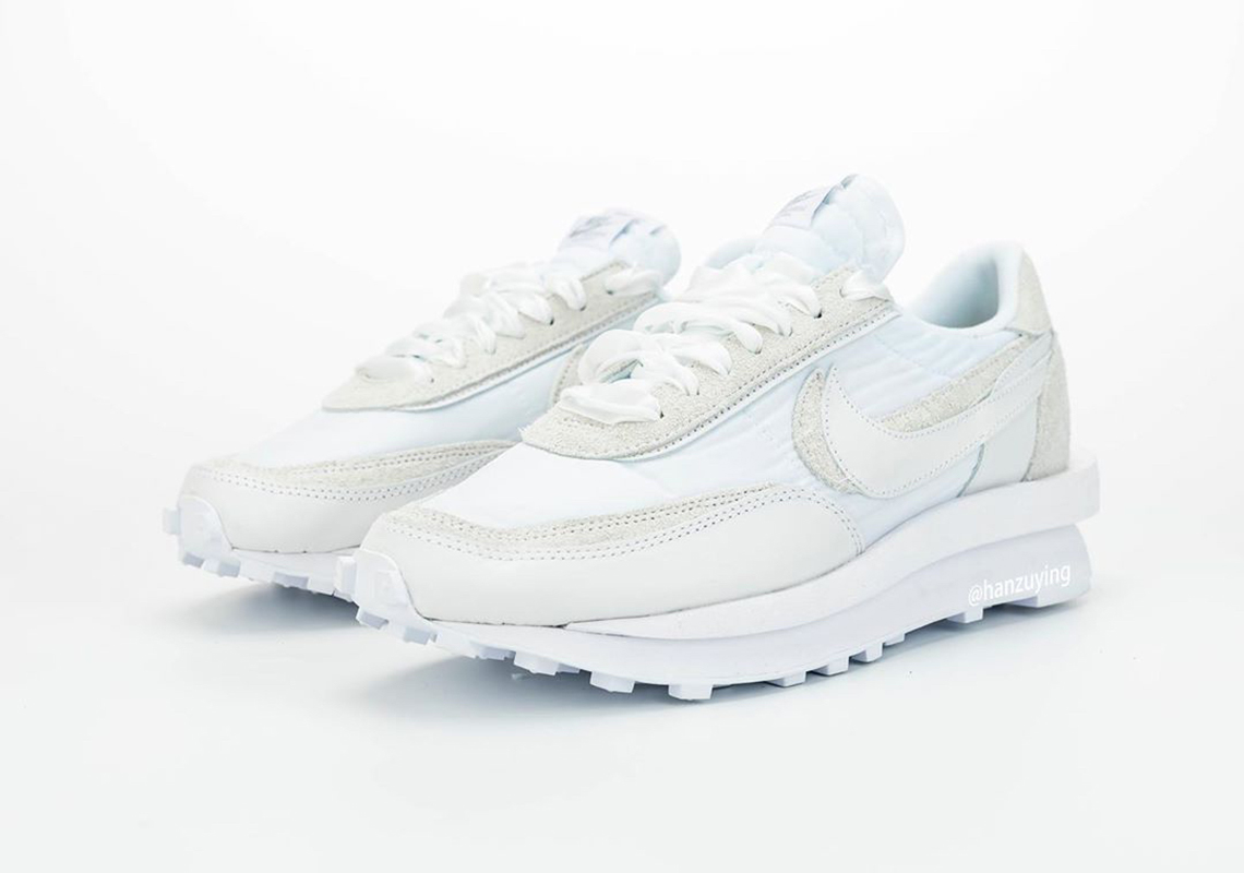 sacai Nike LDWaffle White Nylon BV0073-101 Release Info | SneakerNews.com