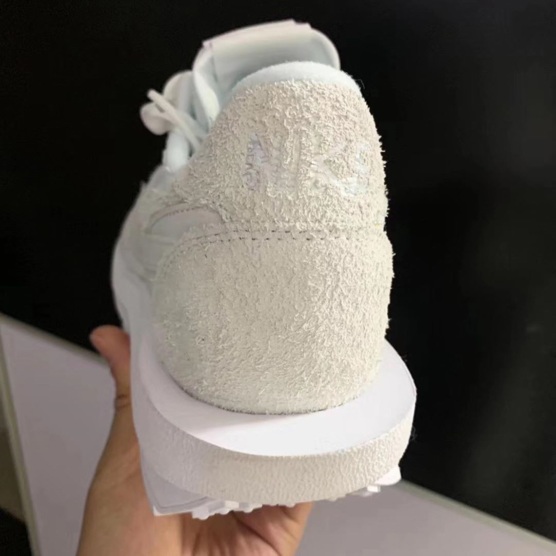 Sacai Nike Ldwaffle White Nylon Release Info 5