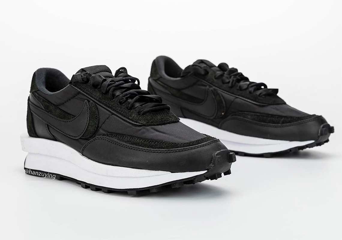sacai Nike LD Waffle Black White BV0073-002 | SneakerNews.com