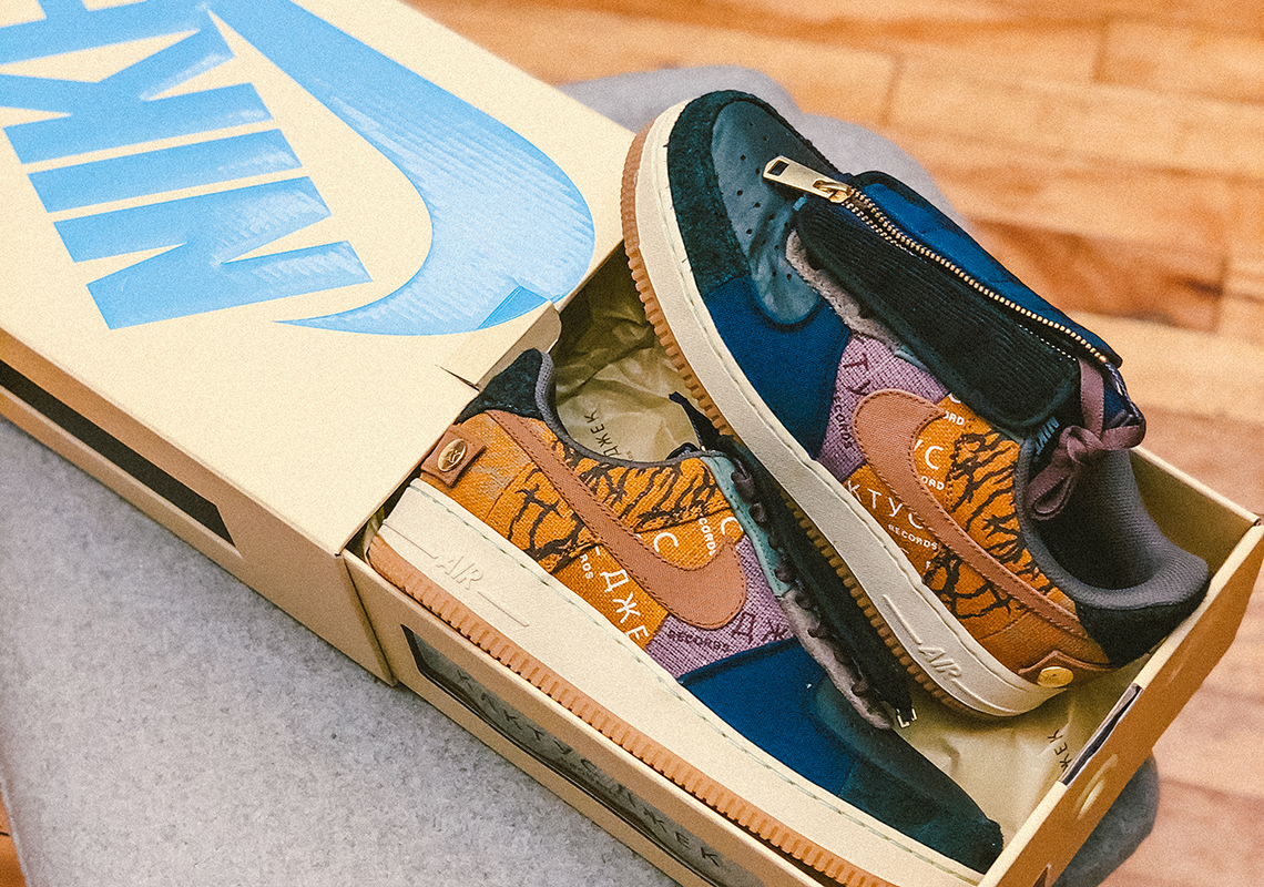 Travis Scott's Nike Air Force 1 Low To Include "Cactus Jack" Shoebox