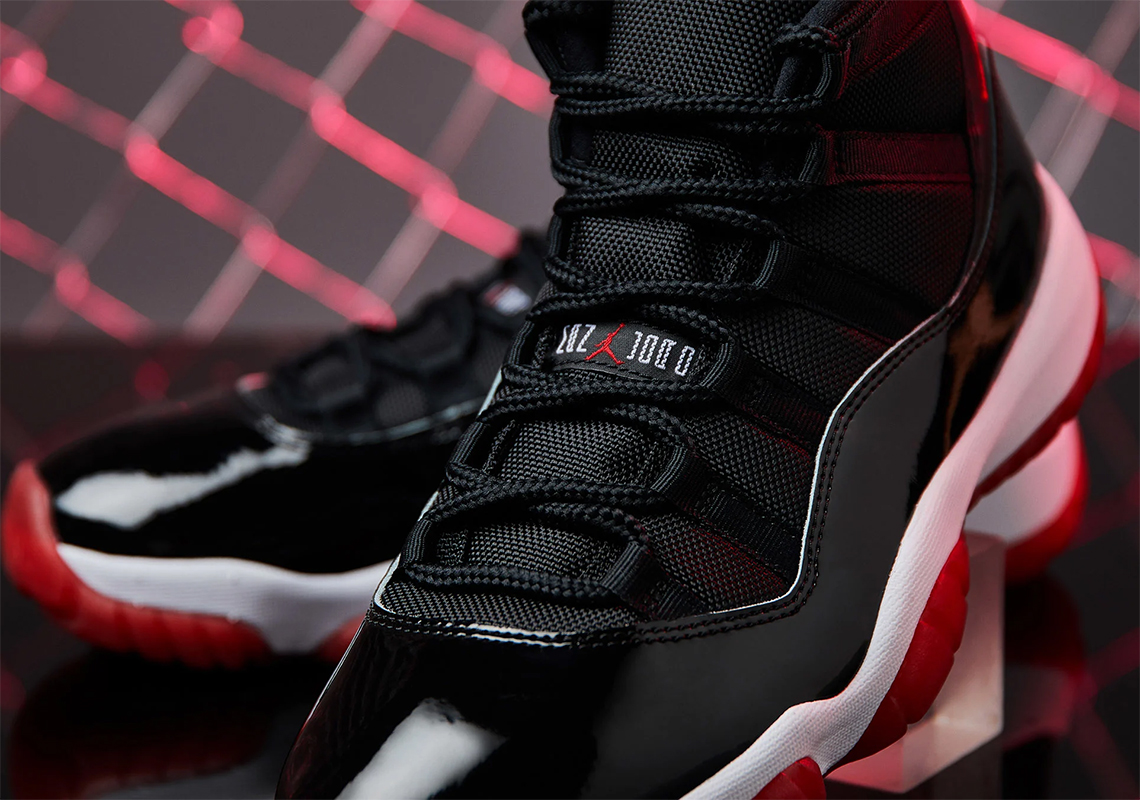 jordan 11 bred store list