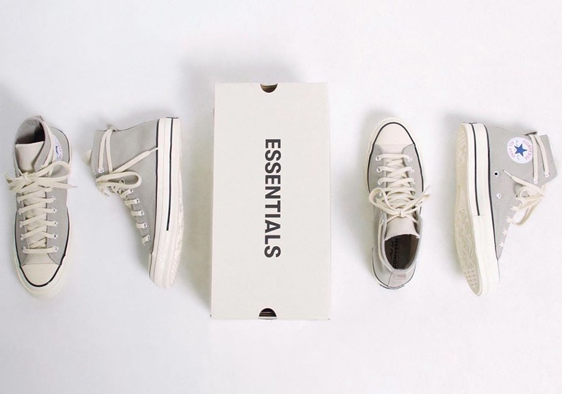 Fear Of God ESSENTIALS Crafts A Minimal Converse Chuck 70 In Time For The Holiday Season