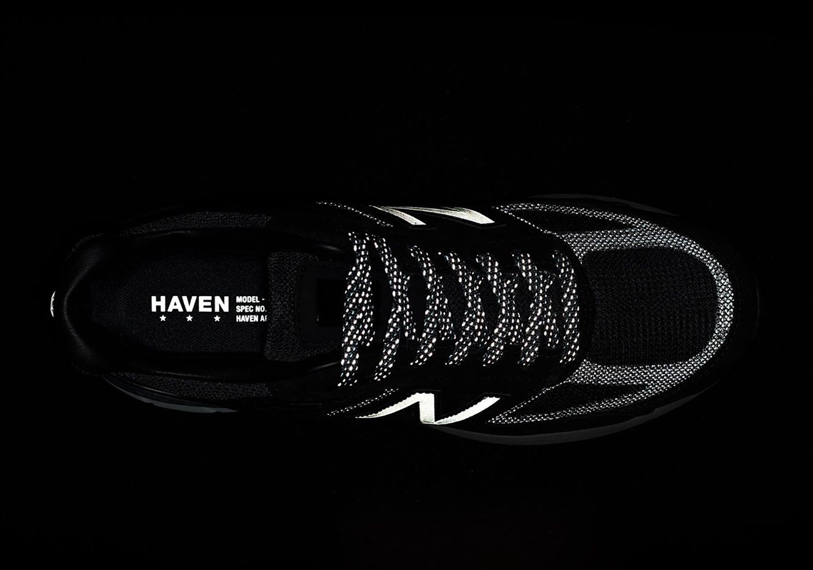 HAVEN New Balance 990v5 Black Reflective Release Date 
