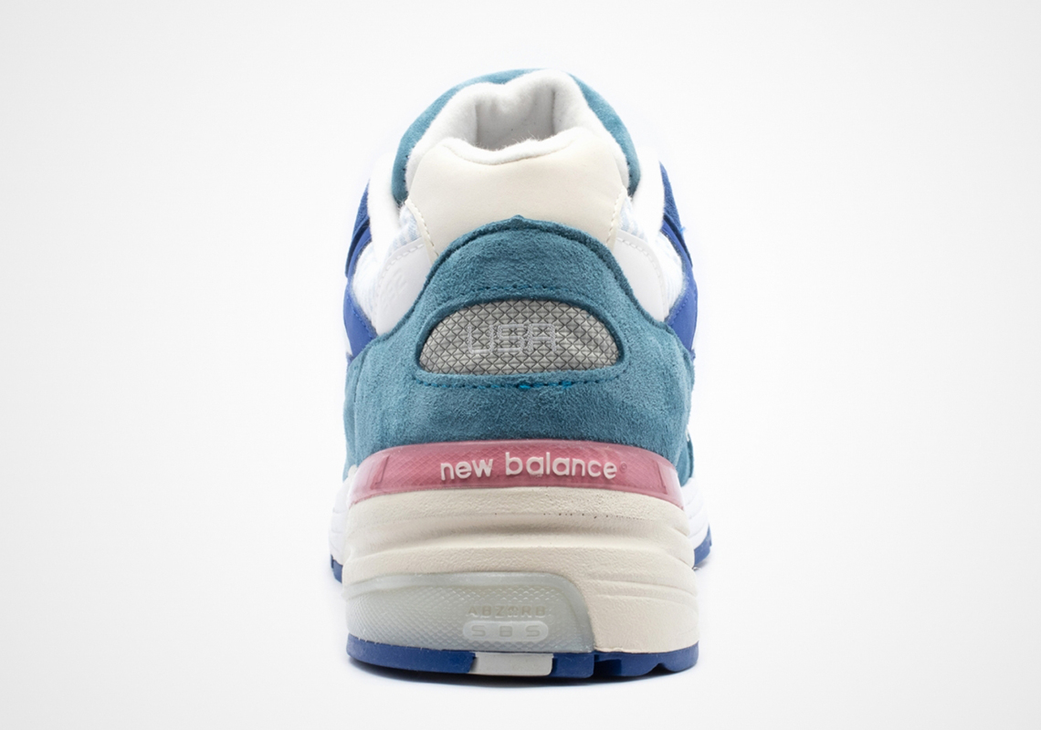 New Balance 992 Multi Blue Pink 3
