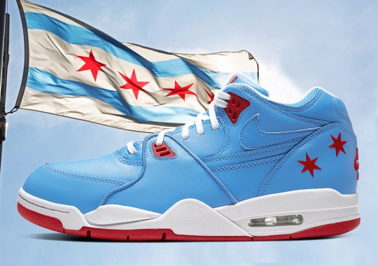 The Nike Air Flight 89 Imitates The Chicago Flag In Time For All Star Weekend
