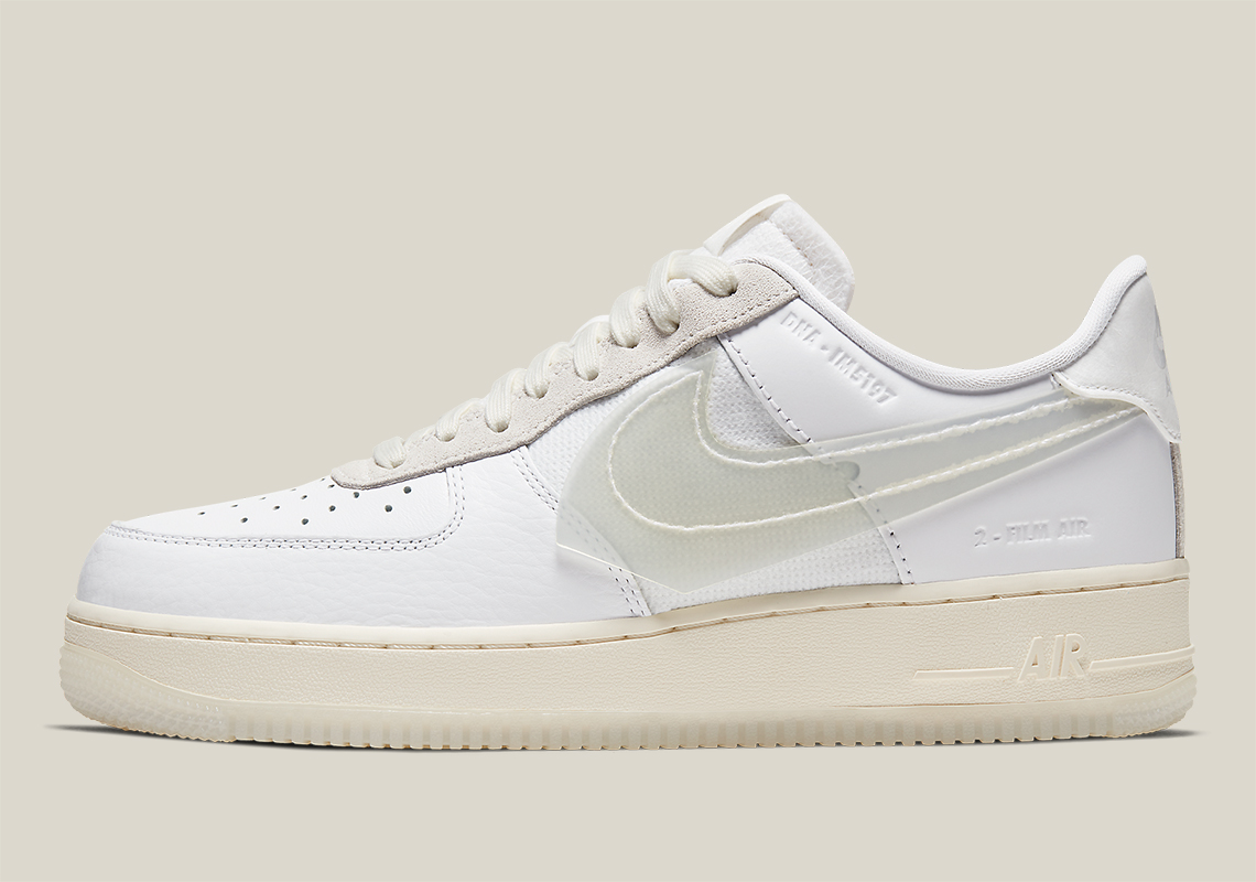 nike air force 1 clear