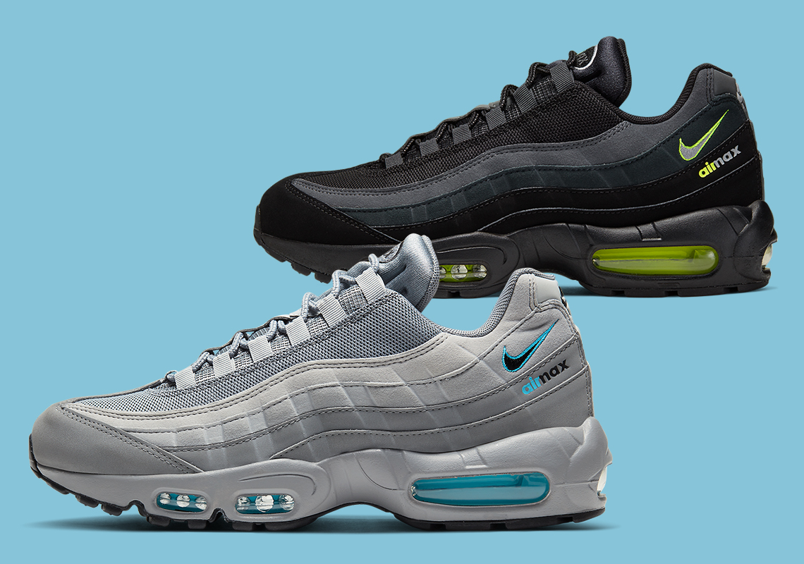 Nike Features Locked "Air Max" Logo From The 95 Beneath The Swoosh