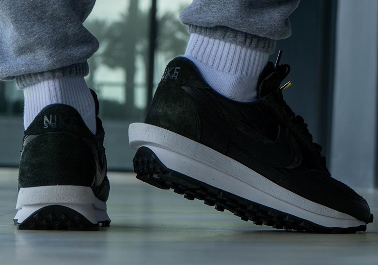 Nike LDWaffle sacai BV0073-002 On-Foot Look | SneakerNews.com