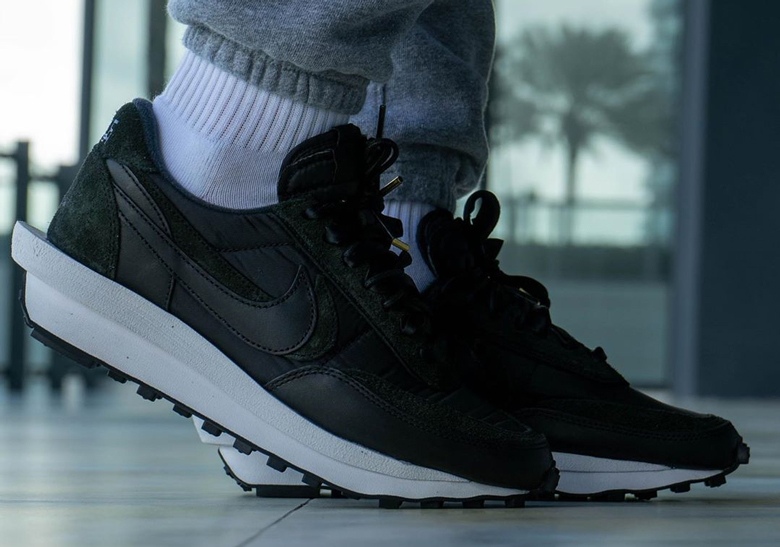 Nike LDWaffle sacai BV0073-002 On-Foot Look | SneakerNews.com