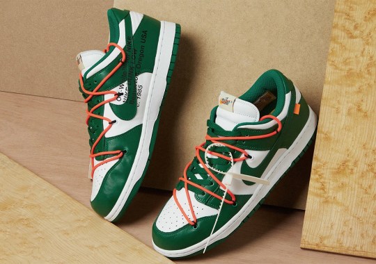Where To Buy The Off-White x Nike Dunk Low “Pine Green”