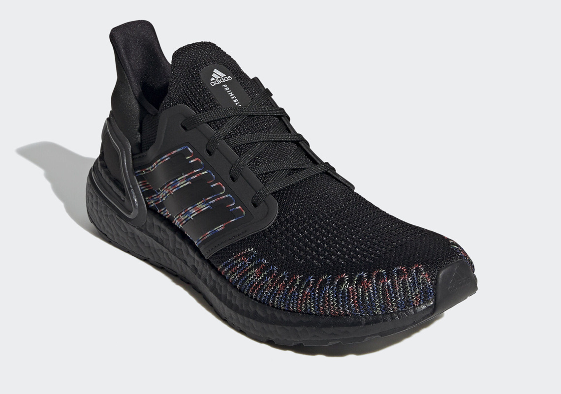 Details about   New Mens UltraBoost 20 'Black Multi-Color' EG0711 Core Black Shoes n1