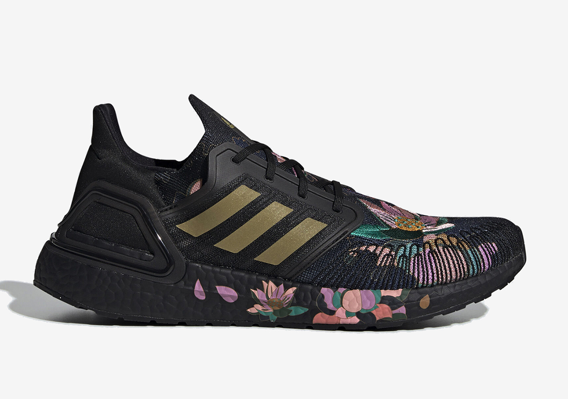 adidas pure boost floral