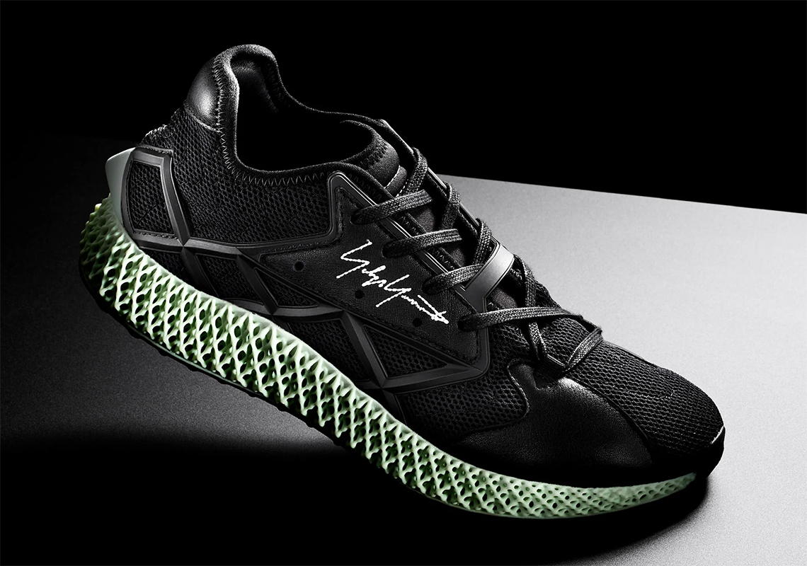 adidas Y-3 Unveils Their Latest Runner 4D In All Black