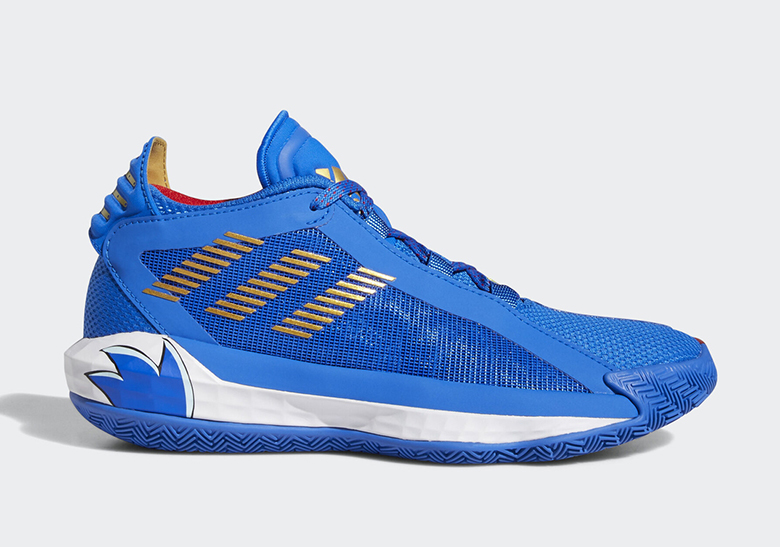 adidas Dame 6 Chasing Rings Sonic 