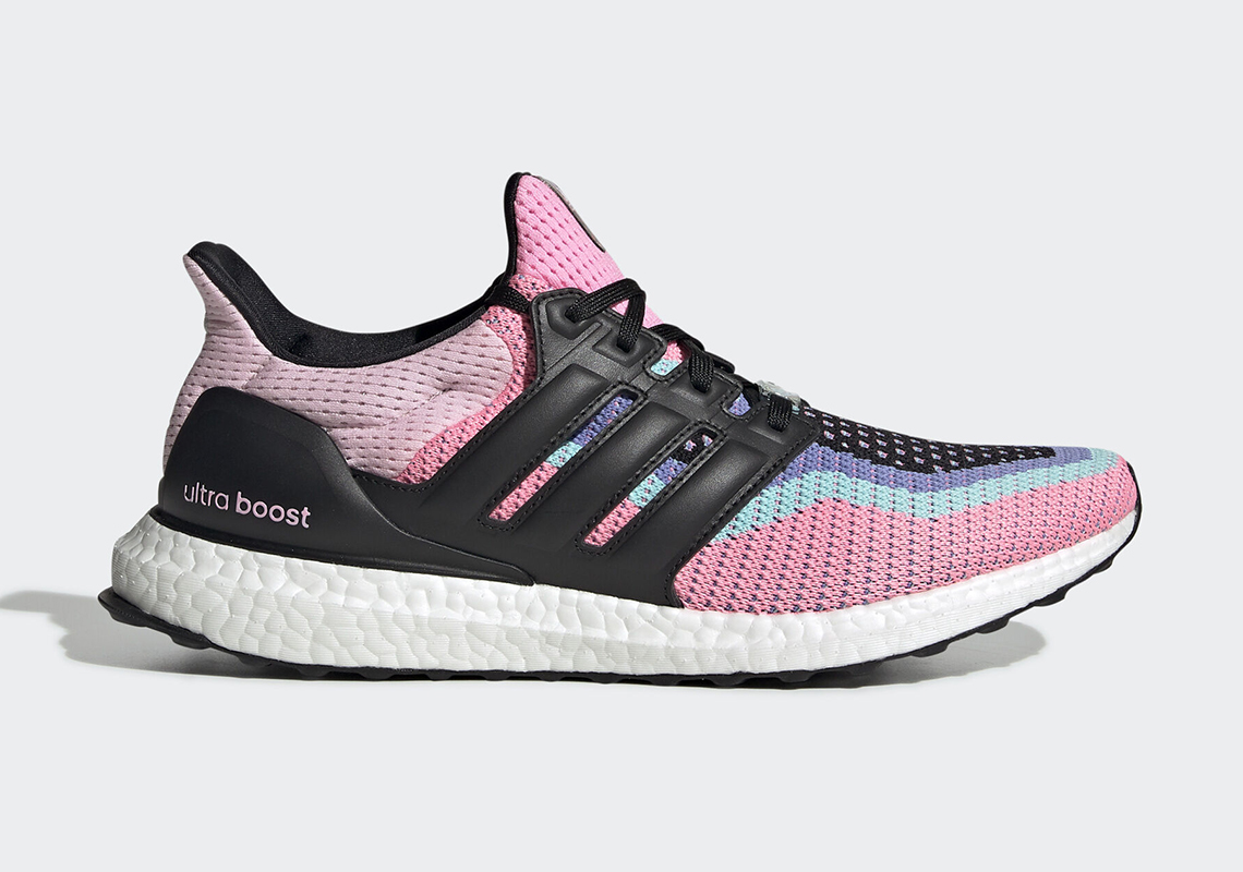 ultra boost pink white
