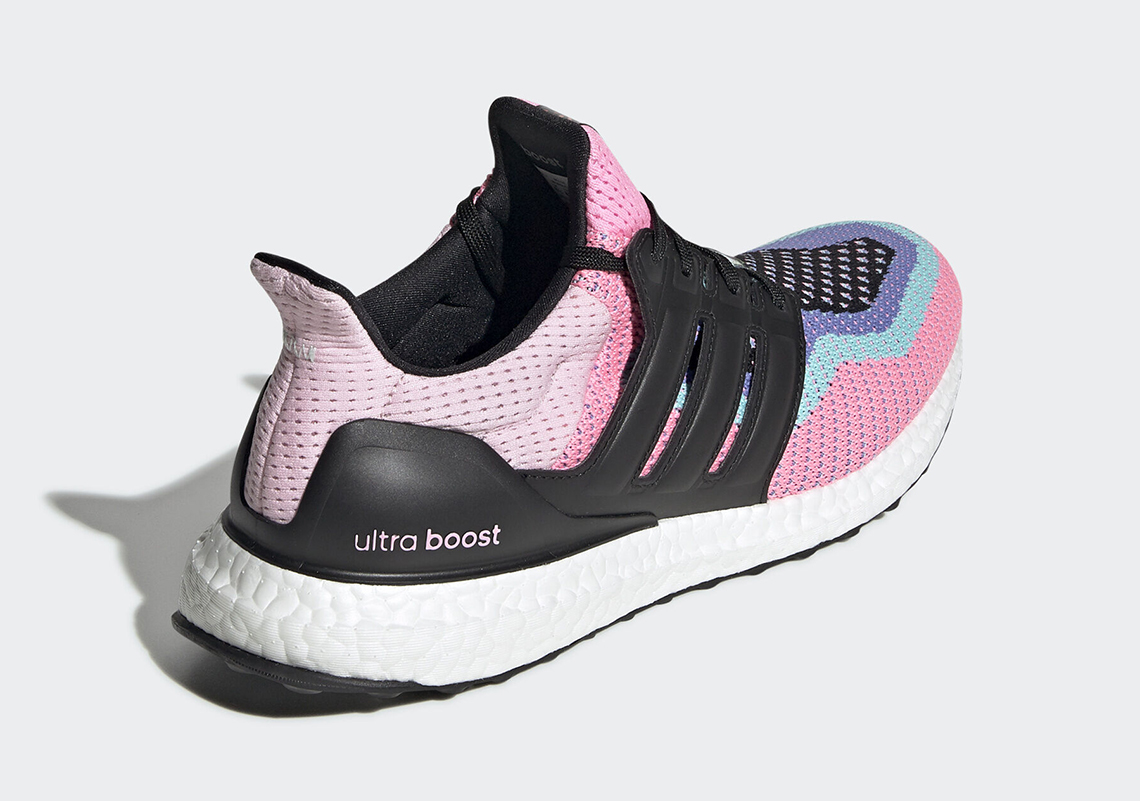 pink and purple ultra boost