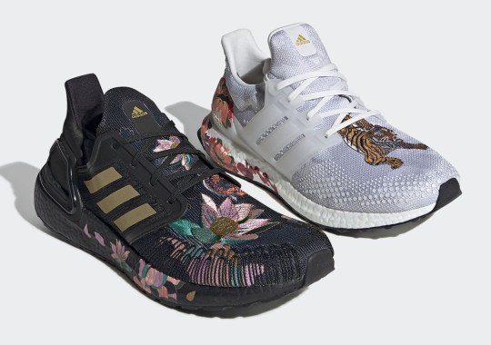 Souvenir Jacket And Floral Embroidery Adorn This adidas Ultra Boost Capsule