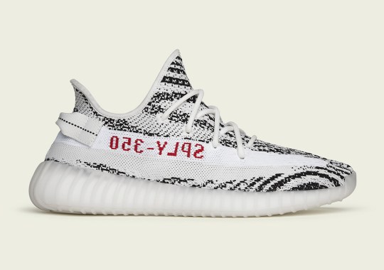 The adidas Yeezy Boost 350 v2 “Zebra” Set For Another Release On December 21st