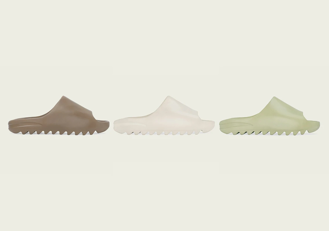 ONE MORE YEEZY slides EARTH BROWN BONE AND