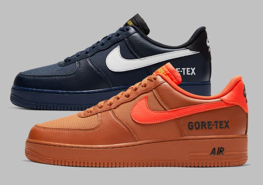 The Nike Air Force 1 Low Gore-Tex Just Released In Two More Colorways