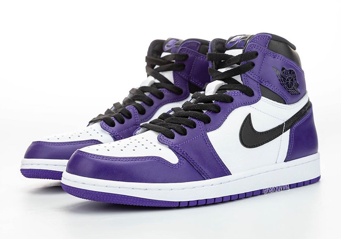 Air Jordan 1 High Court Purple 555088 
