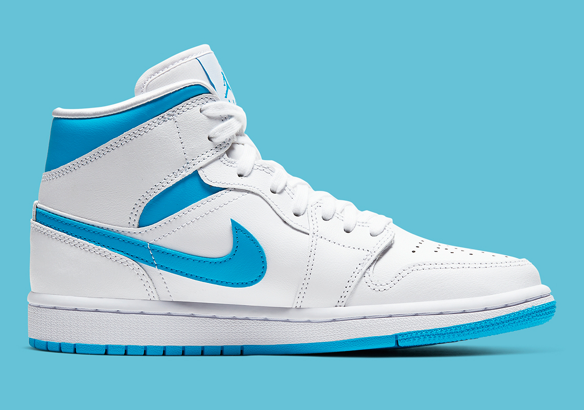 women's unc jordan 1 mid