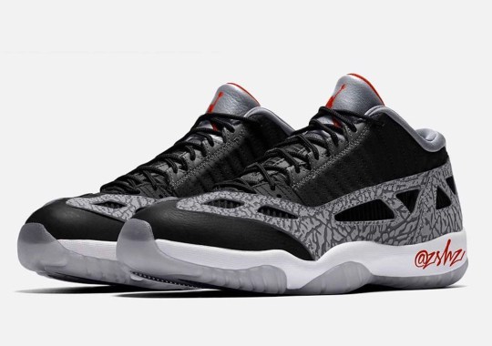 The Air Jordan 11 Low IE Expected In A “Black/Cement” Colorway In 2020