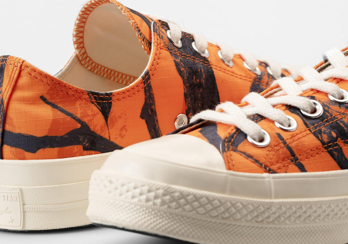 Carhartt WIP Converse Chuck 70 Low Orange Camo SneakerNews