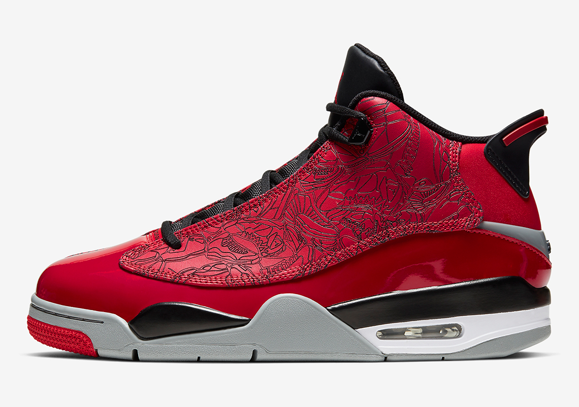 air jordan dub zero black and red