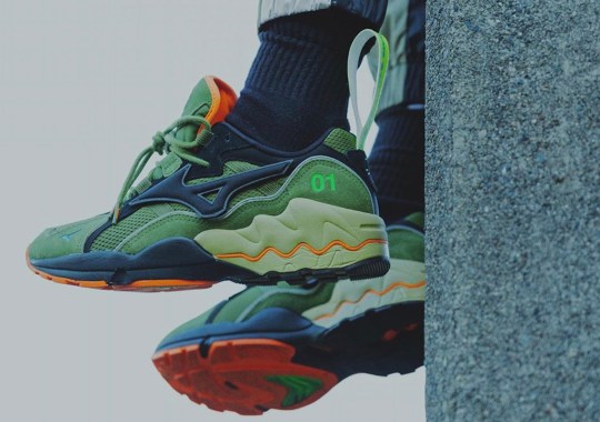 mita sneakers Links With 24Karats For The Mizuno Wave Rider 1