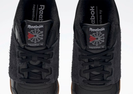An Alternate Black/Gum Version Of Nepenthes NY’s Reebok Workout Is Coming Soon