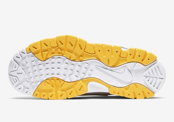 NIke Air Barrage Mid CJ95740-100 White Yellow | SneakerNews.com