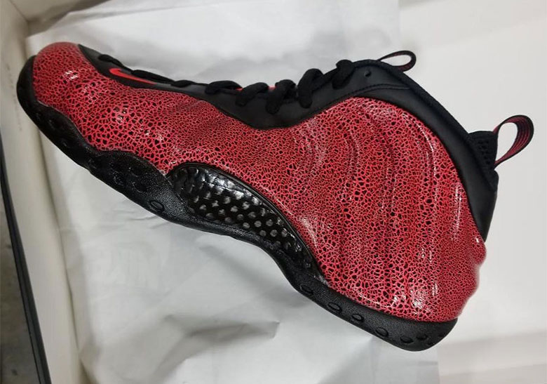 air foamposite one cracked lava