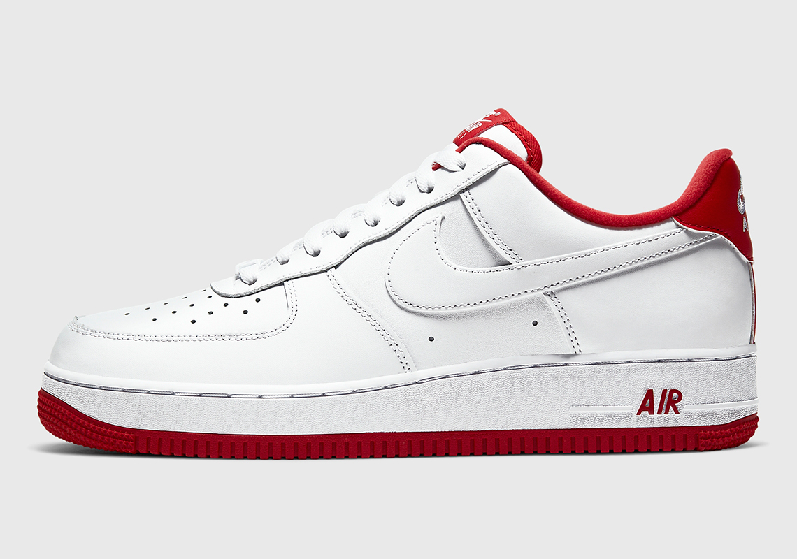Creed Torden Ged Nike Air Force 1 White Red CD0884-101 | SneakerNews.com