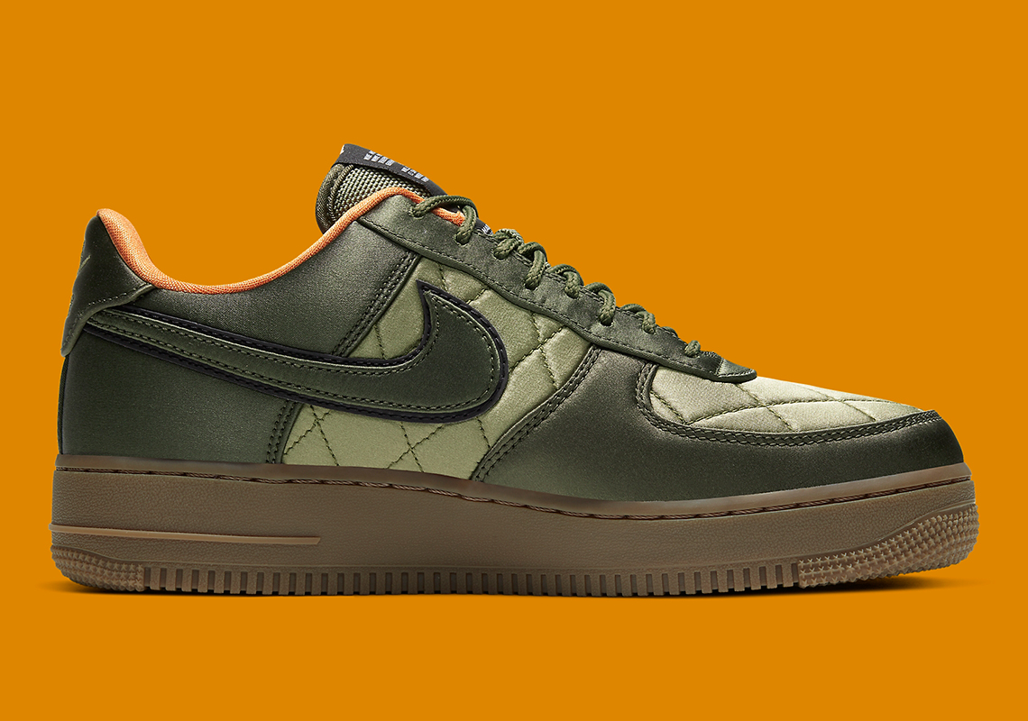 Nike Air Force 1 Low Gets Dressed In Flight Jacket Vibes: Official Photos