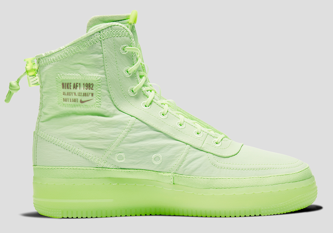 nike air force 1 high shell volt