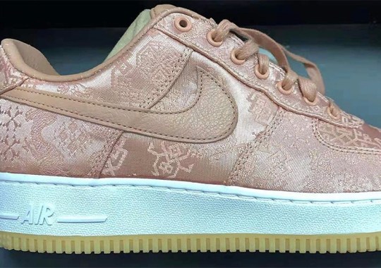 CLOT Is Releasing A Nike Air Force 1 “Rose Gold Silk” In January