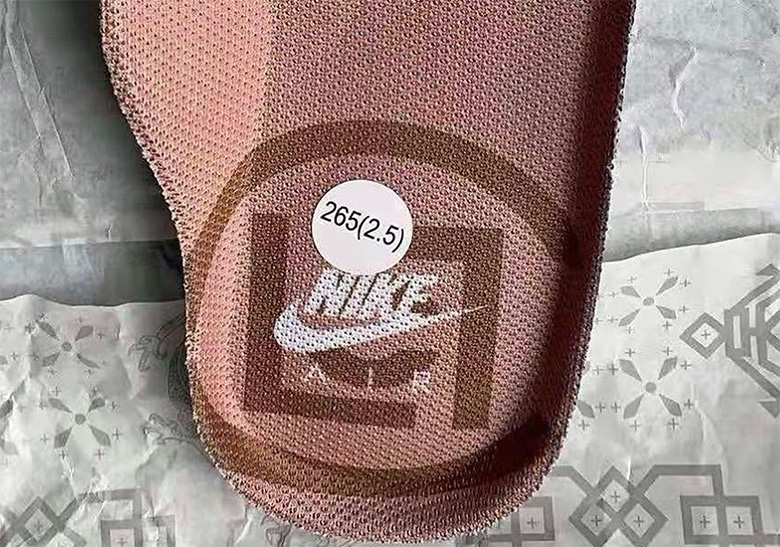 26.5 Nike Air Force1 clot Rose Gold Silk