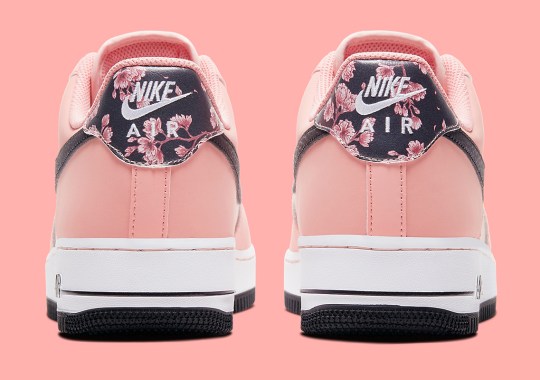 Nike Adds Floral Patterns To The Air Force 1 Low “Pink Quartz”