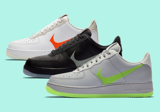 More Swoosh Experiments Appear On The Nike Air Force 1 Low