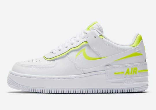 Nike Delivers A New Air Force 1 Shadow With Volt Accents