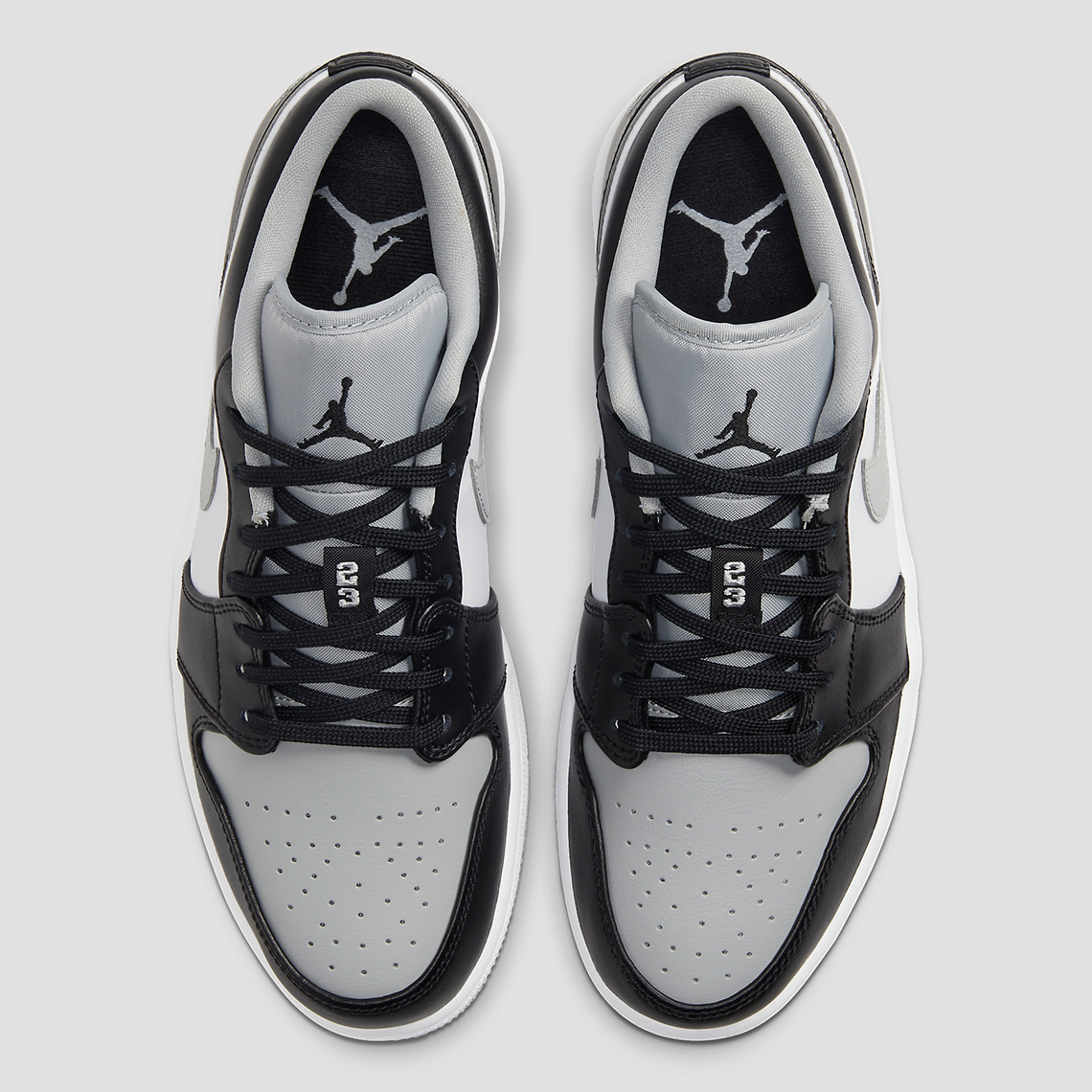 401 Release Date  Nike Air Jordan 1 Low Shadow Toe Light Smoke