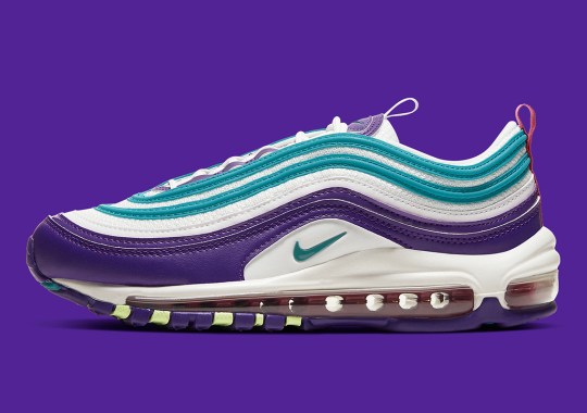 The Nike Air Max 97 Gets A Classic Charlotte Hornets Colorway