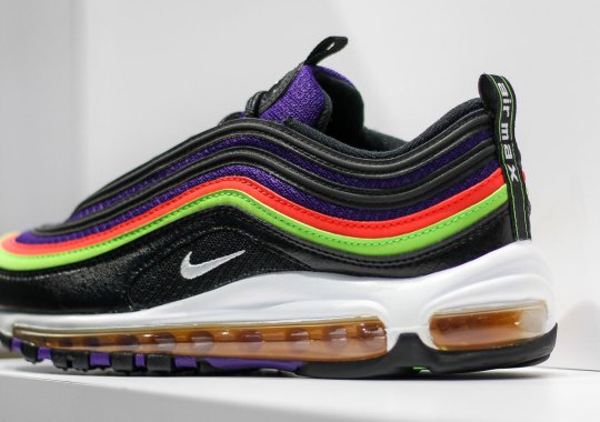 Nike Adds Neon Hits Of Purple, Orange, And Green On Latest Air Max 97